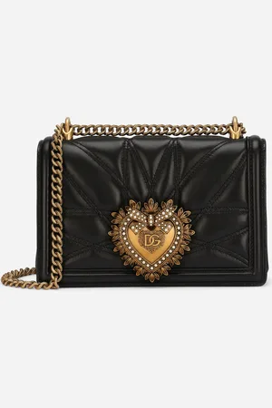 Dolce & Gabbana Mittelgroße Tasche Devotion aus Matelassé-Nappaleder