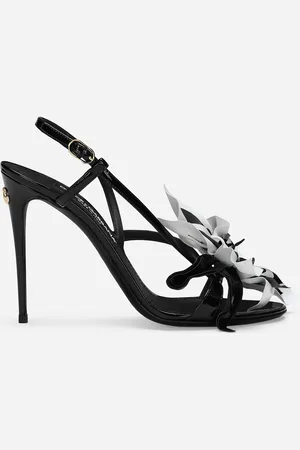 Dolce & Gabbana Sandalette aus Lackleder
