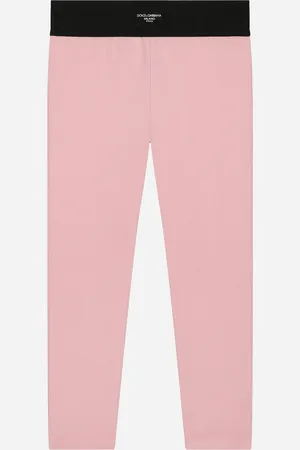 Dolce & Gabbana Jersey leggings with logo tag