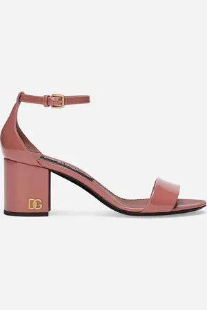 Dolce & Gabbana Sandalette aus Lackleder