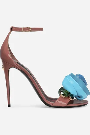 Dolce & Gabbana Sandalette aus Lackleder