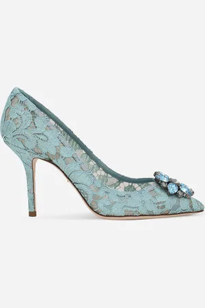 Dolce & Gabbana Pump in Taormina lace with crystals
