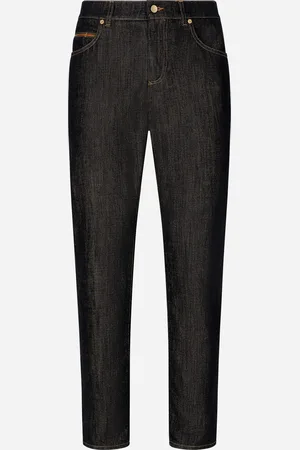 Dolce & Gabbana Jeans Regular aus blauem Denim