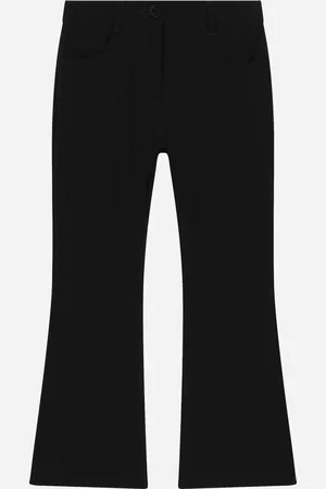Dolce & Gabbana Ausgestellte Hose aus Cady mit DG-Logo