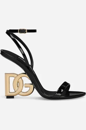 Dolce & Gabbana Sandalette aus Lackleder