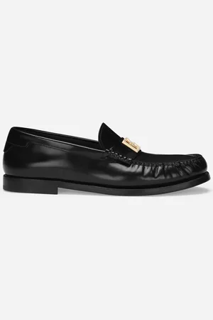 Dolce & Gabbana Mokassin aus gebürstetem Kalbsleder