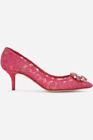 Dolce & Gabbana Pump in Taormina lace with crystals
