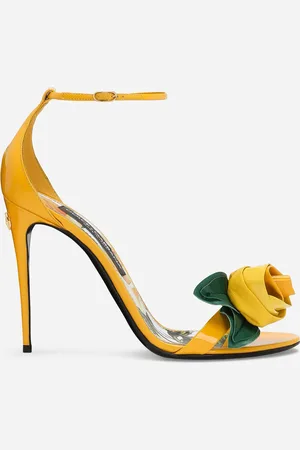 Dolce & Gabbana Sandalette aus Lackleder