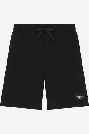 Dolce & Gabbana Bermudas aus Jersey mit Logoplakette