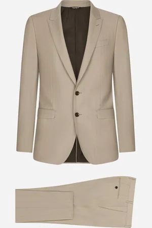 Dolce & Gabbana Einreihiger Nadelstreifenanzug Martini