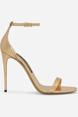 Dolce & Gabbana Sandalette aus Pythonleder