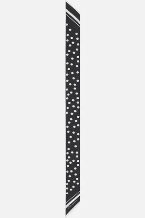 Dolce & Gabbana Bandeau aus Twill Punkteprint