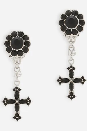 Dolce & Gabbana Ohrhänger mit Kreuzen