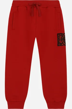 Dolce & Gabbana Jogginghose aus Jersey mit Logopatch