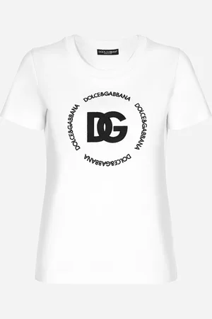 Dolce & Gabbana T-Shirt aus Jersey mit DG-Logo