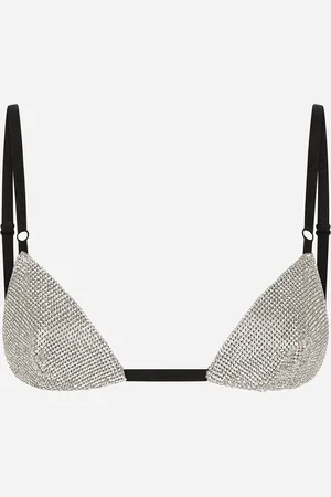 Dolce & Gabbana Crystal mesh bra