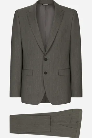 Dolce & Gabbana Einreihiger Anzug Martini Wollstretch