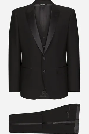 Dolce & Gabbana Einreihiger Smoking-Anzug Martini aus Wolle