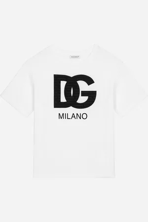 Dolce & Gabbana Jersey T-shirt with DG logo print