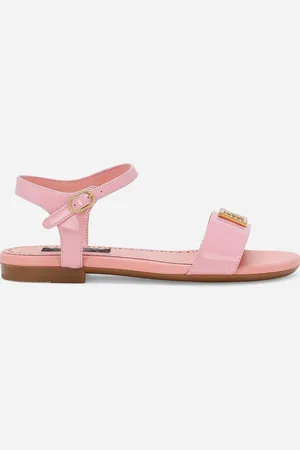 Dolce & Gabbana Sandale aus Lackleder