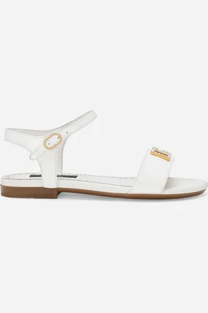 Dolce & Gabbana Sandale aus Lackleder