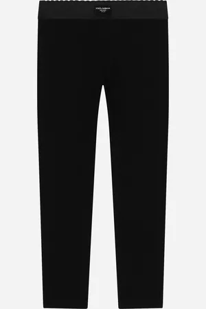 Dolce & Gabbana Jersey leggings with logo tag