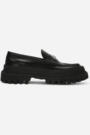 Dolce & Gabbana Mokassin Hi Trekking aus geb�rstetem Kalbsleder