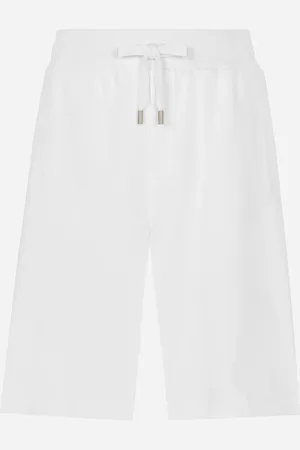 Dolce & Gabbana Jogging-Bermudas mit Plakette