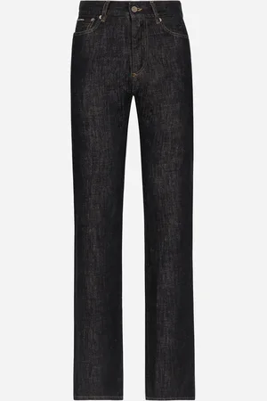 Dolce & Gabbana Ausgestellte Jeans aus Baumwolldenim