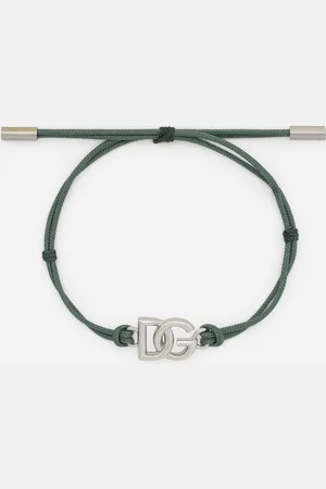 Dolce & Gabbana Kordelarmband DG-Logo