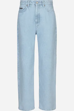 Dolce & Gabbana Boyfriend-Jeans aus Baumwolldenim