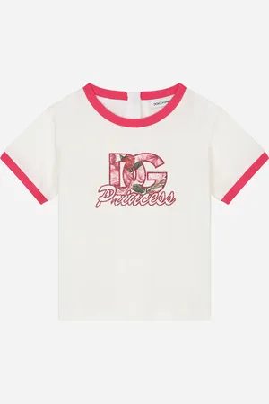 Dolce & Gabbana T-Shirt aus Jersey mit DG-Logo