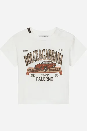 Dolce & Gabbana T-Shirt aus Jersey mit Logo DG Palermo