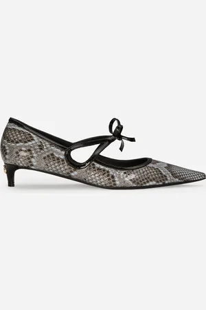 Dolce & Gabbana Pumps aus Pythonleder
