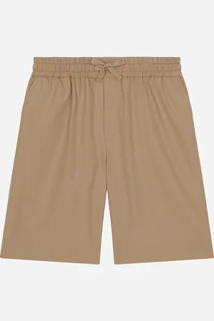 Dolce & Gabbana Bermudas aus Popeline mit DG-Logo