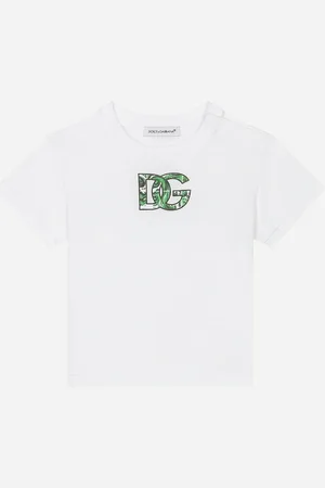 Dolce & Gabbana T-Shirt aus Jersey mit DG-Logo