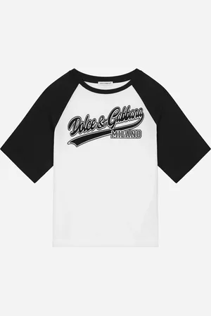 Dolce & Gabbana Jersey-T-Shirt mit Dolce&Gabbana-Logo