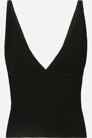 Dolce & Gabbana Tanktop aus Viskosestrick