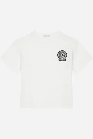 Dolce & Gabbana T-Shirt aus Jersey mit DG-Logo