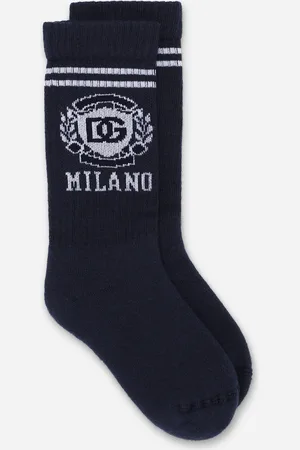 Dolce & Gabbana Frotteesocken mit DG-Logo