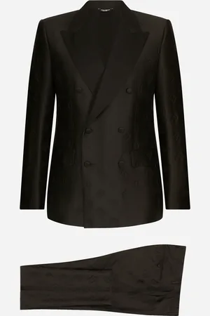 Dolce & Gabbana Zweireihiger Smoking Sicilia DG Monogram