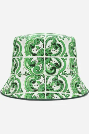 Dolce & Gabbana Fischerhut in Wendeoptik Majolika-Print