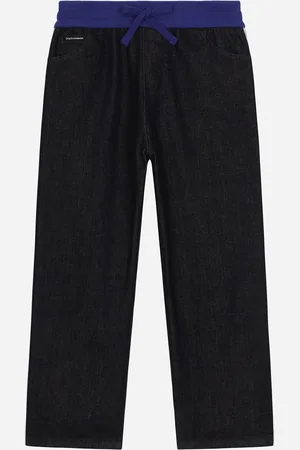 Dolce & Gabbana 5-Pocket-Jeans mit Logostreifen