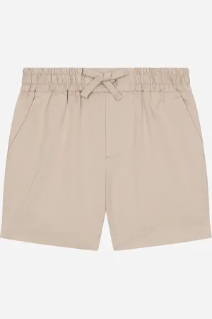 Dolce & Gabbana Bermudas aus Gabardine mit Logoetikett