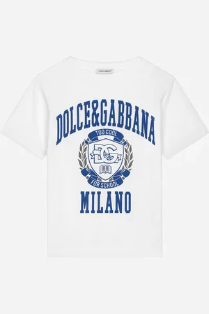 Dolce & Gabbana Jersey-T-Shirt mit Dolce&Gabbana-Logo