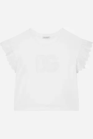 Dolce & Gabbana T-Shirt aus Jersey mit DG-Logo