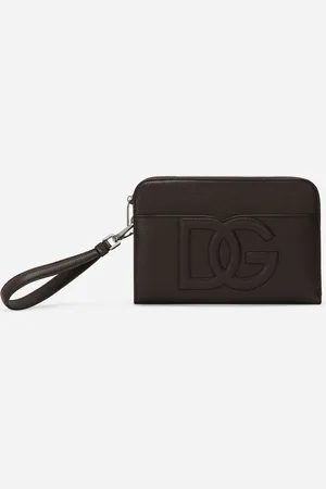 Dolce & Gabbana Mittelgroße Pouch Bag aus Hirschleder