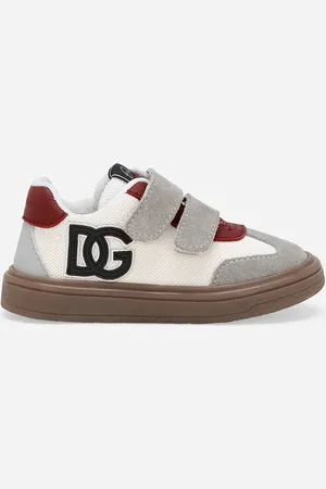 Dolce & Gabbana Low-Top-Sneaker DG Original aus Kalbsleder mit DG-Logo