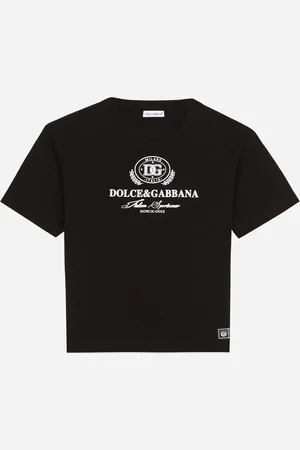 Dolce & Gabbana Jersey-T-Shirt mit Dolce&Gabbana-Logo