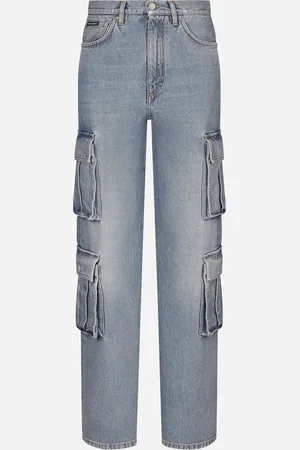 Dolce & Gabbana Cargo-Jeans aus Baumwolldenim